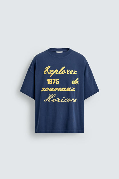 T-SHIRT BORDADO ESTAMPADO COMBINADOS