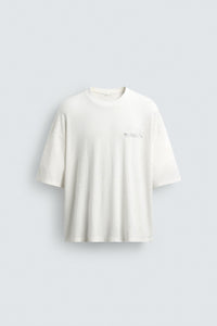 T-SHIRT LAVADA DE ALGODÃO-LINHO FLORIDA