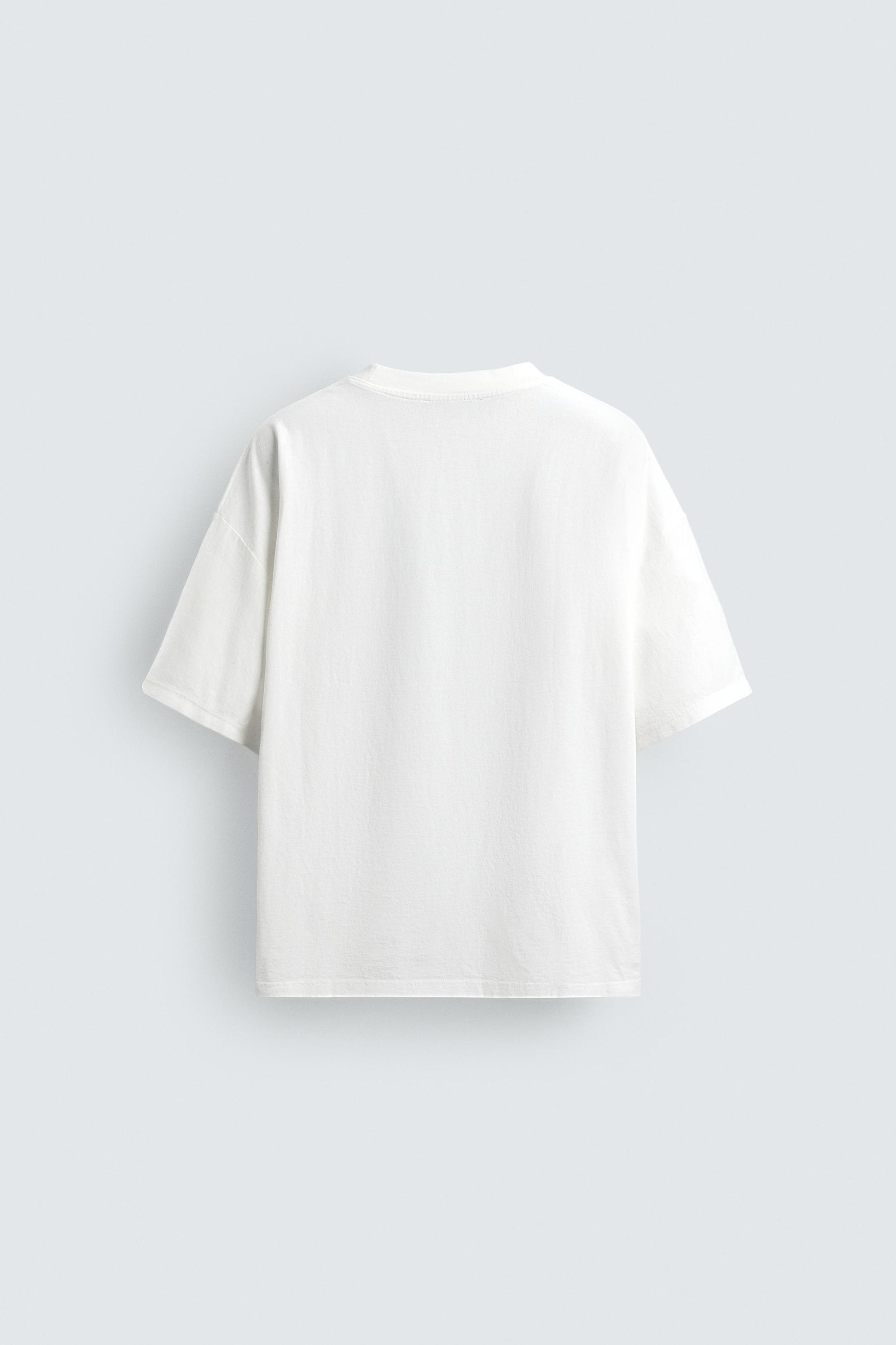 T-SHIRT BÁSICA LAVADA