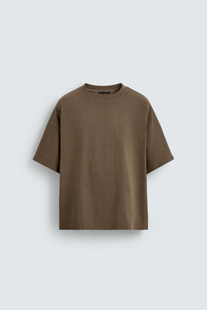 T-SHIRT BÁSICA LAVADA