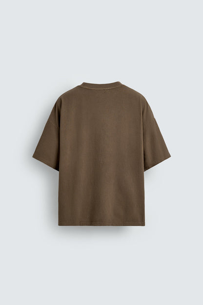 T-SHIRT BÁSICA LAVADA