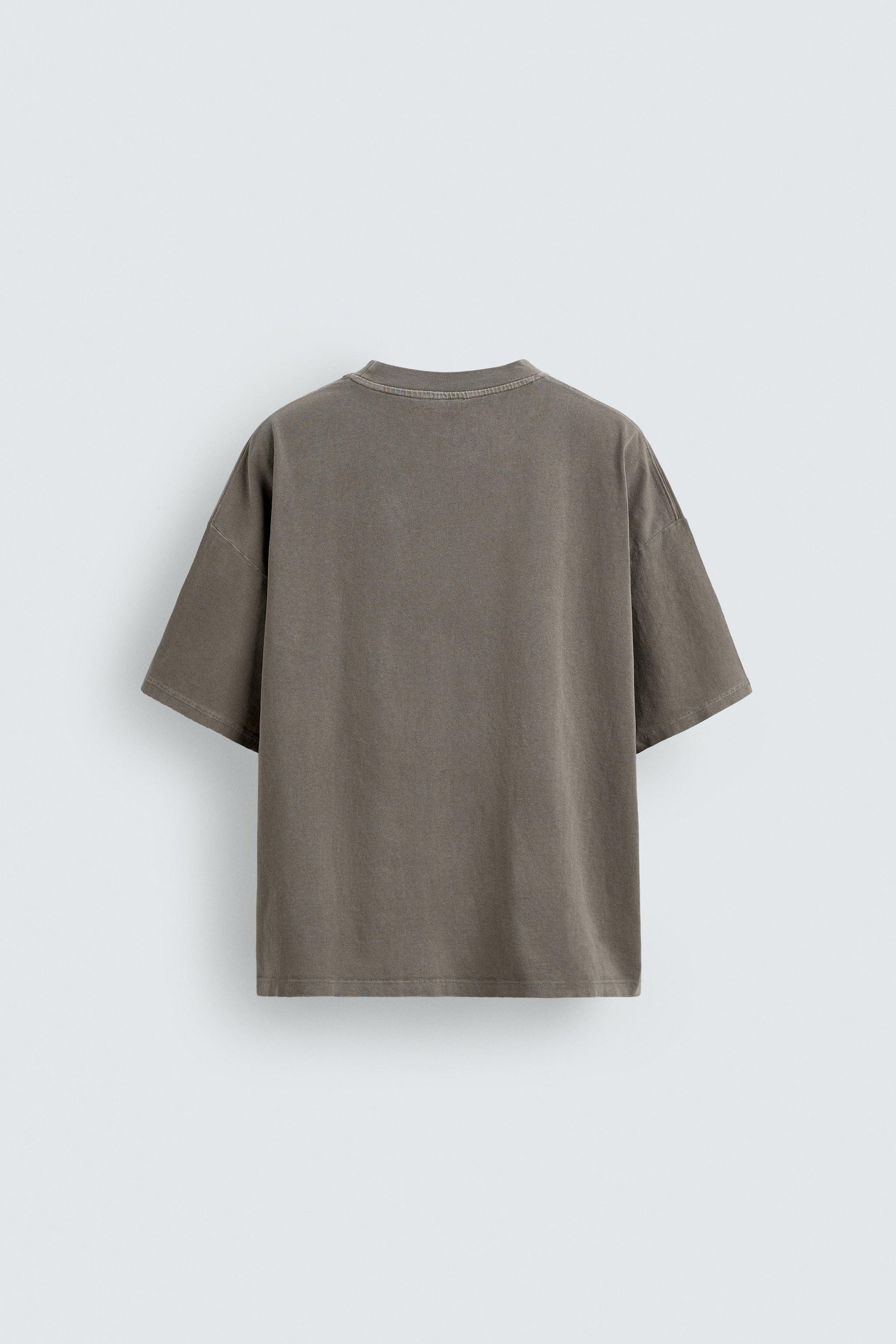T-SHIRT BÁSICA LAVADA