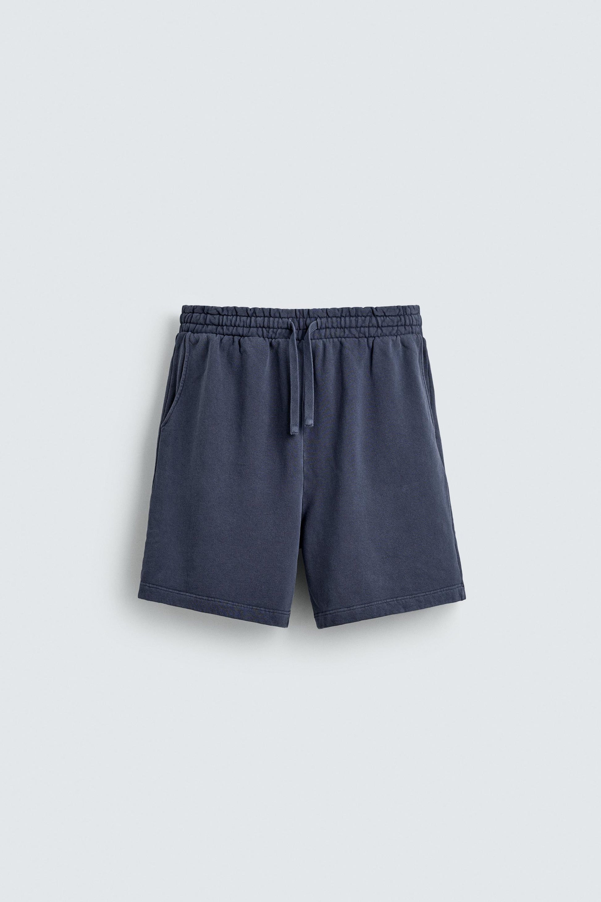 CALÇÕES BERMUDA JOGGER BÁSICOS LAVADOS