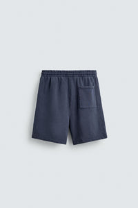 CALÇÕES BERMUDA JOGGER BÁSICOS LAVADOS