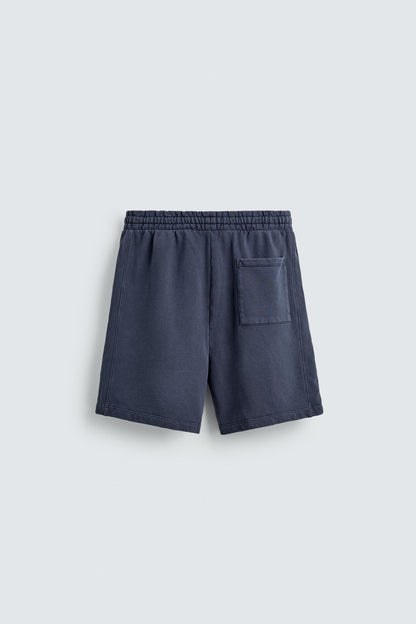 CALÇÕES BERMUDA JOGGER BÁSICOS LAVADOS
