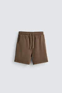 CALÇÕES BERMUDA JOGGER BÁSICOS LAVADOS