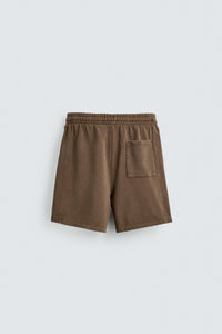 CALÇÕES BERMUDA JOGGER BÁSICOS LAVADOS