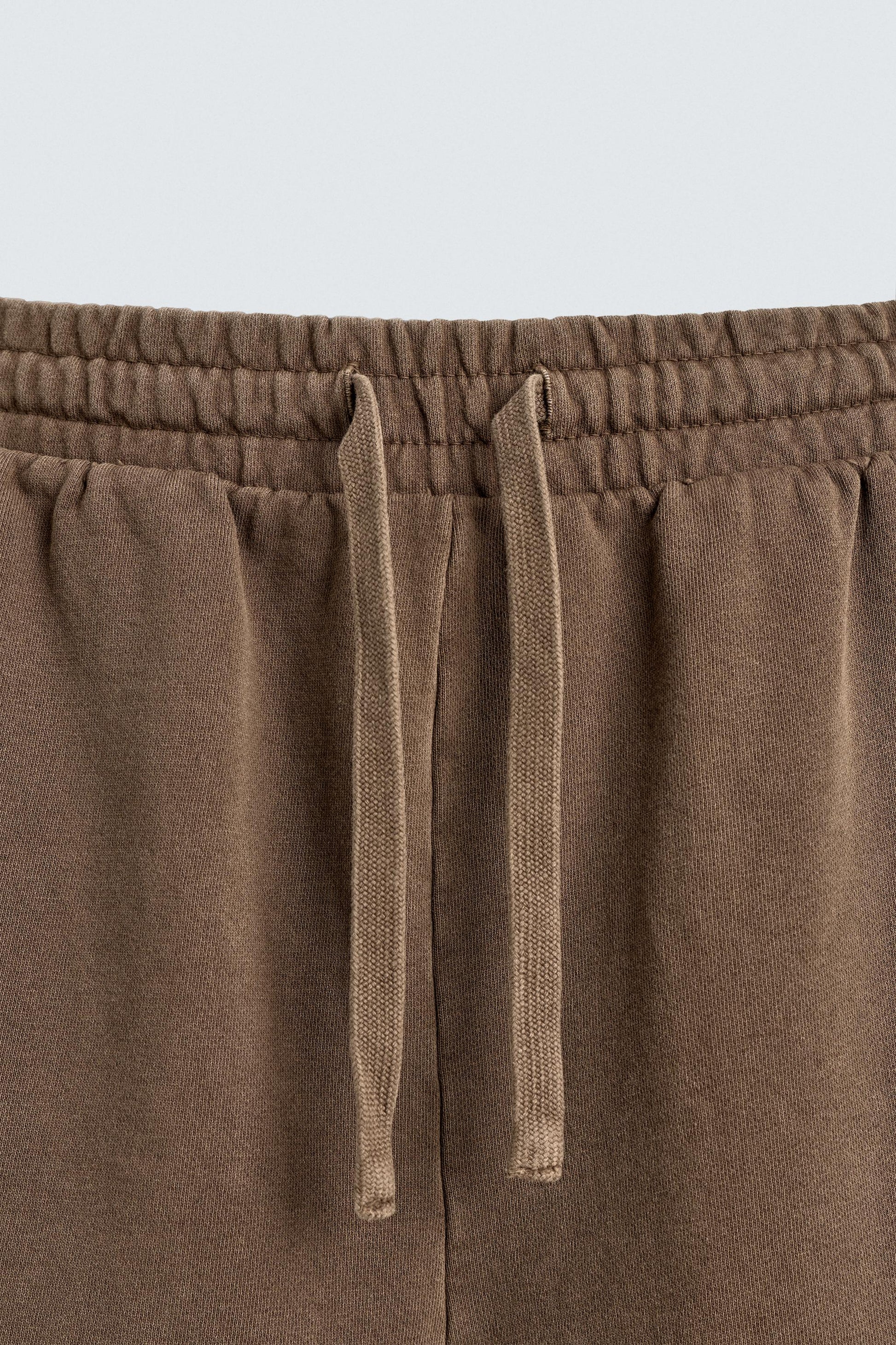 CALÇÕES BERMUDA JOGGER BÁSICOS LAVADOS
