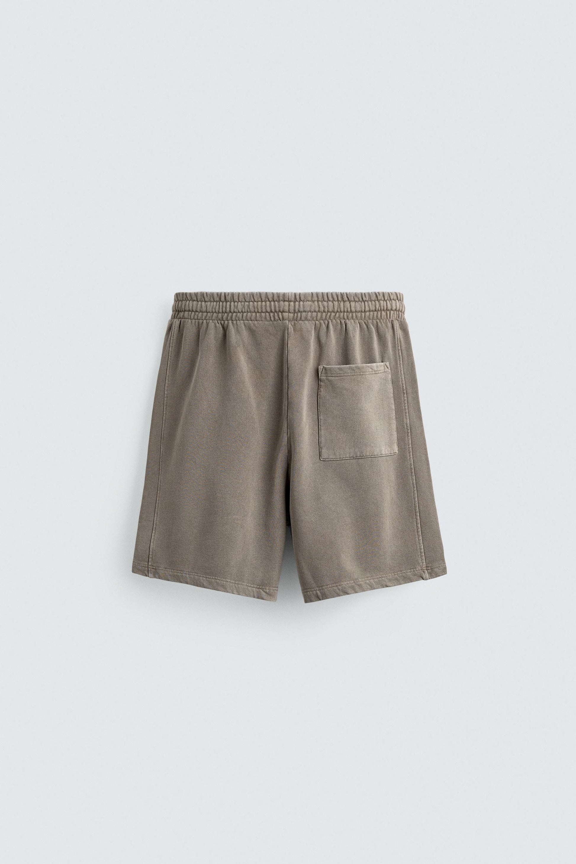 CALÇÕES BERMUDA JOGGER BÁSICOS LAVADOS
