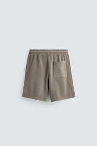 CALÇÕES BERMUDA JOGGER BÁSICOS LAVADOS