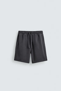 CALÇÕES BERMUDA JOGGER BÁSICOS LAVADOS