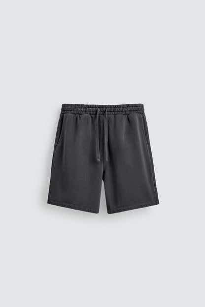 CALÇÕES BERMUDA JOGGER BÁSICOS LAVADOS