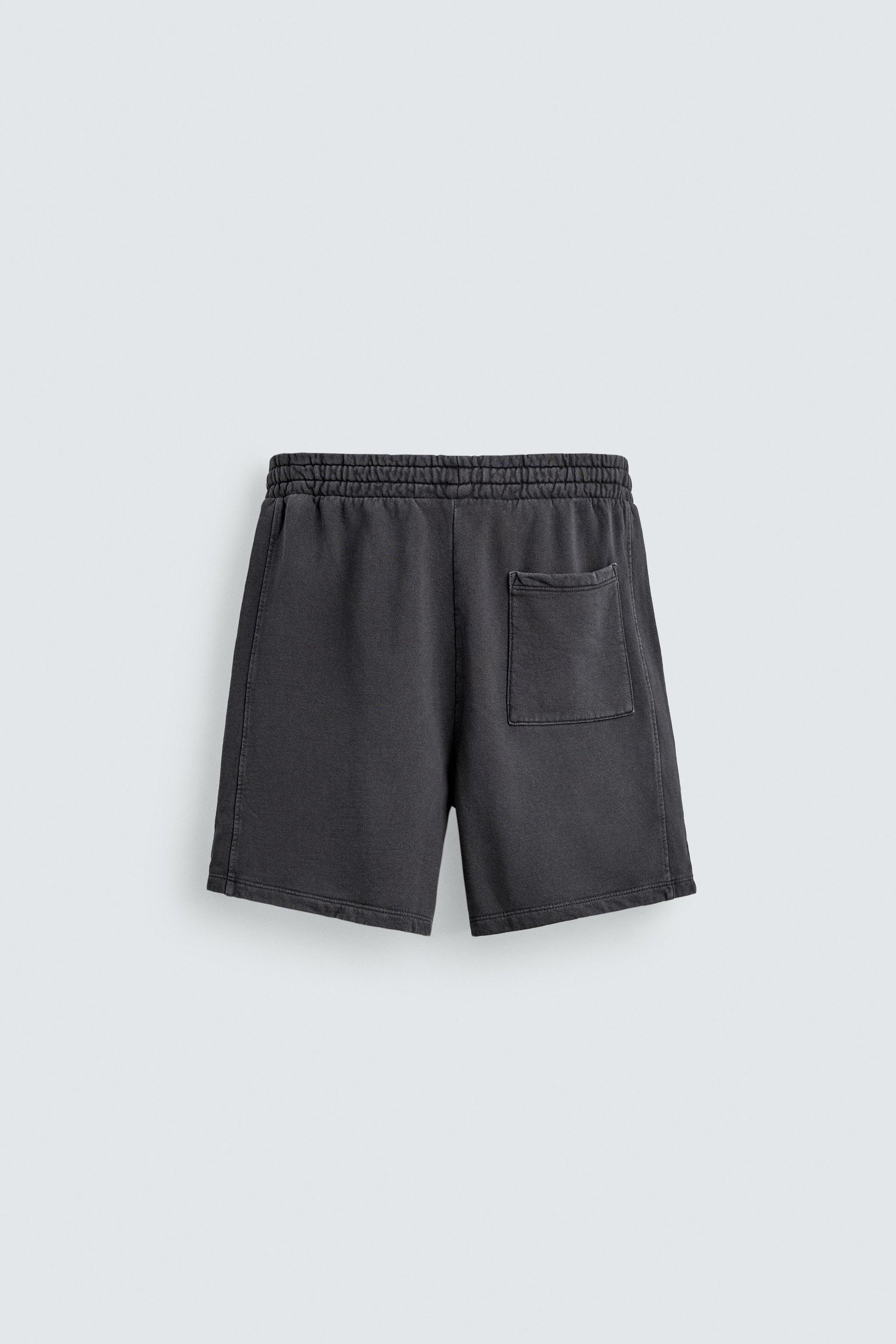 CALÇÕES BERMUDA JOGGER BÁSICOS LAVADOS
