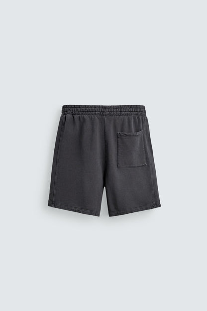 CALÇÕES BERMUDA JOGGER BÁSICOS LAVADOS