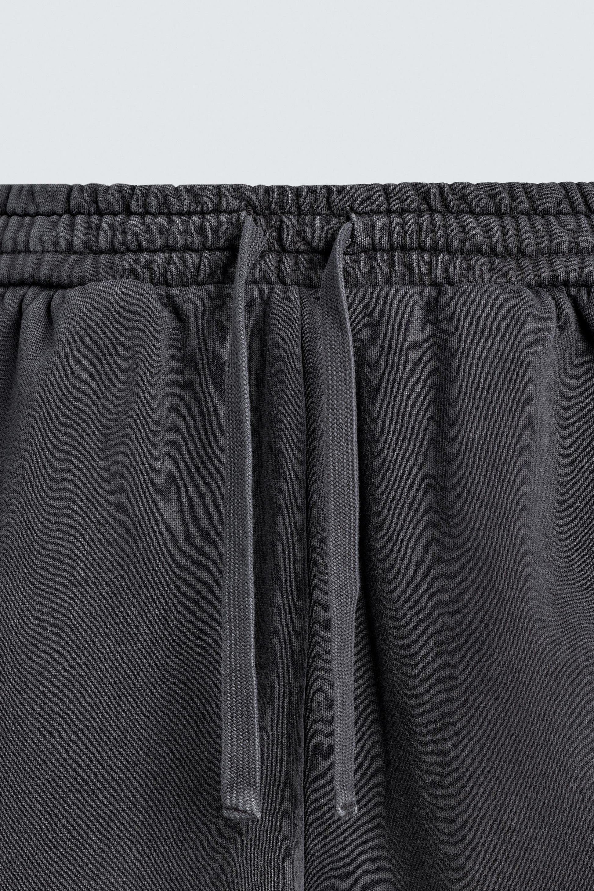 CALÇÕES BERMUDA JOGGER BÁSICOS LAVADOS