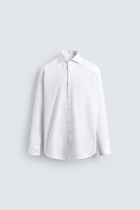 CAMISA SLIM FIT PUNHO COM BOTÃO