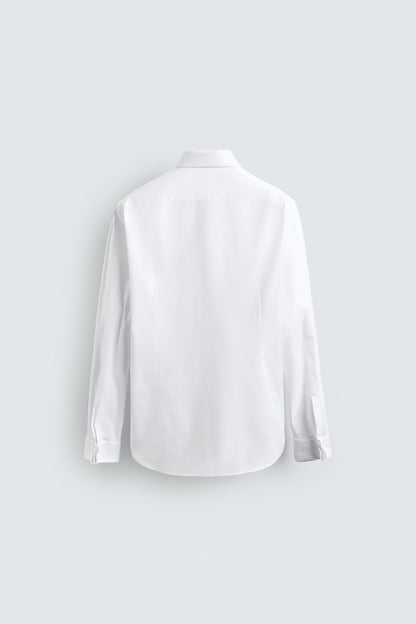 CAMISA SLIM FIT PUNHO COM BOTÃO