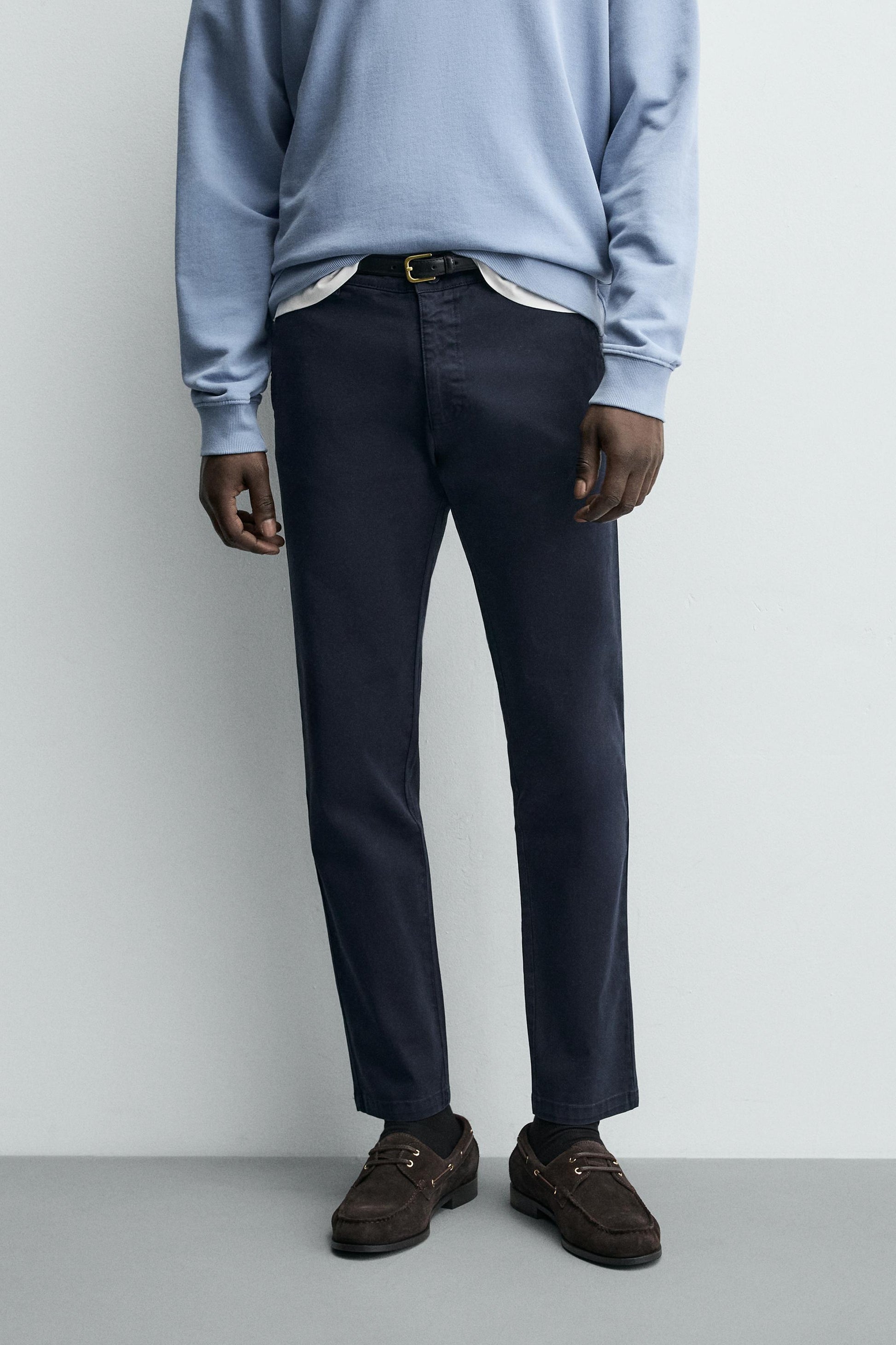 CALÇAS CHINO SKINNY FIT