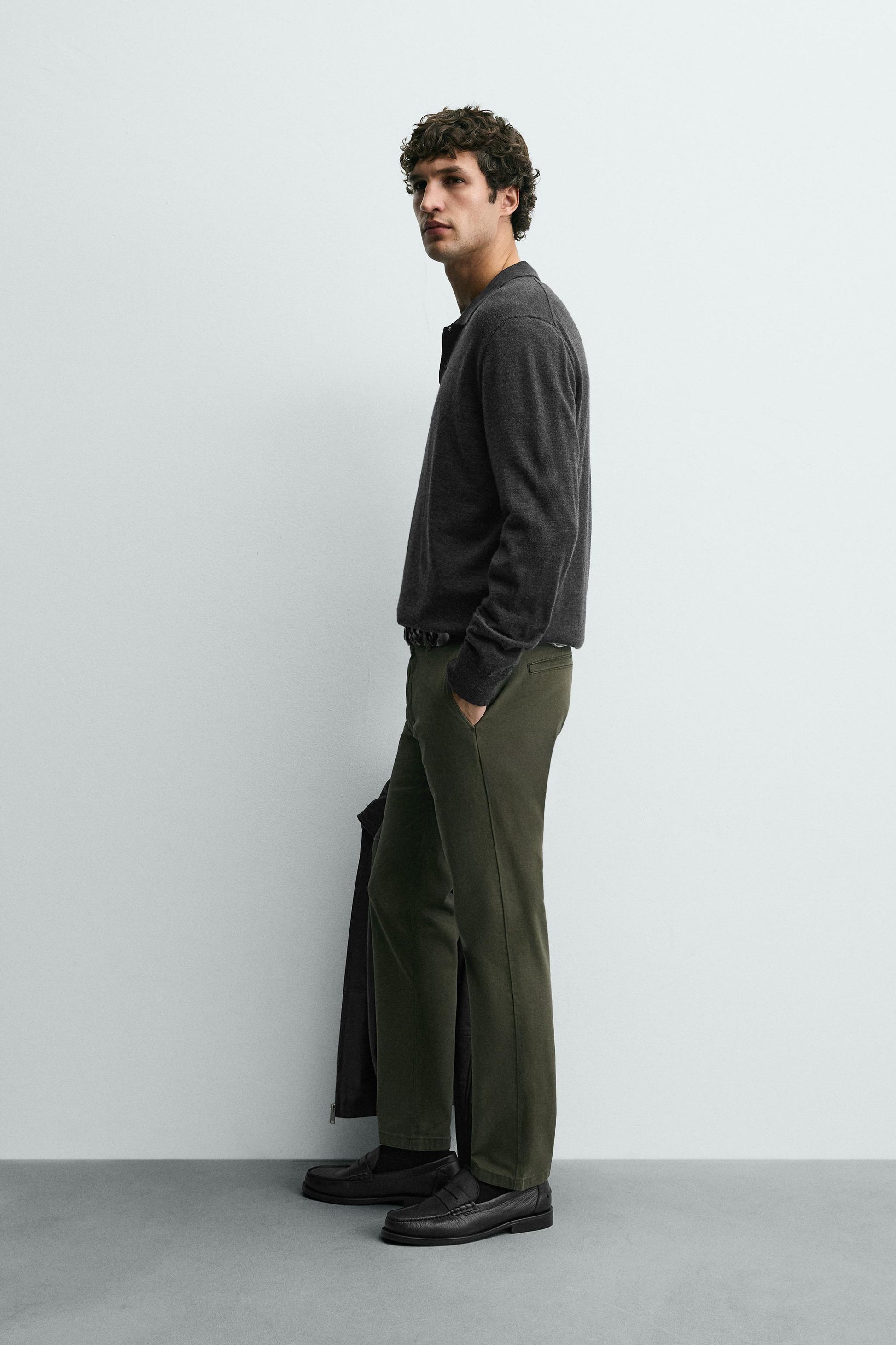 CALÇAS CHINO SKINNY FIT