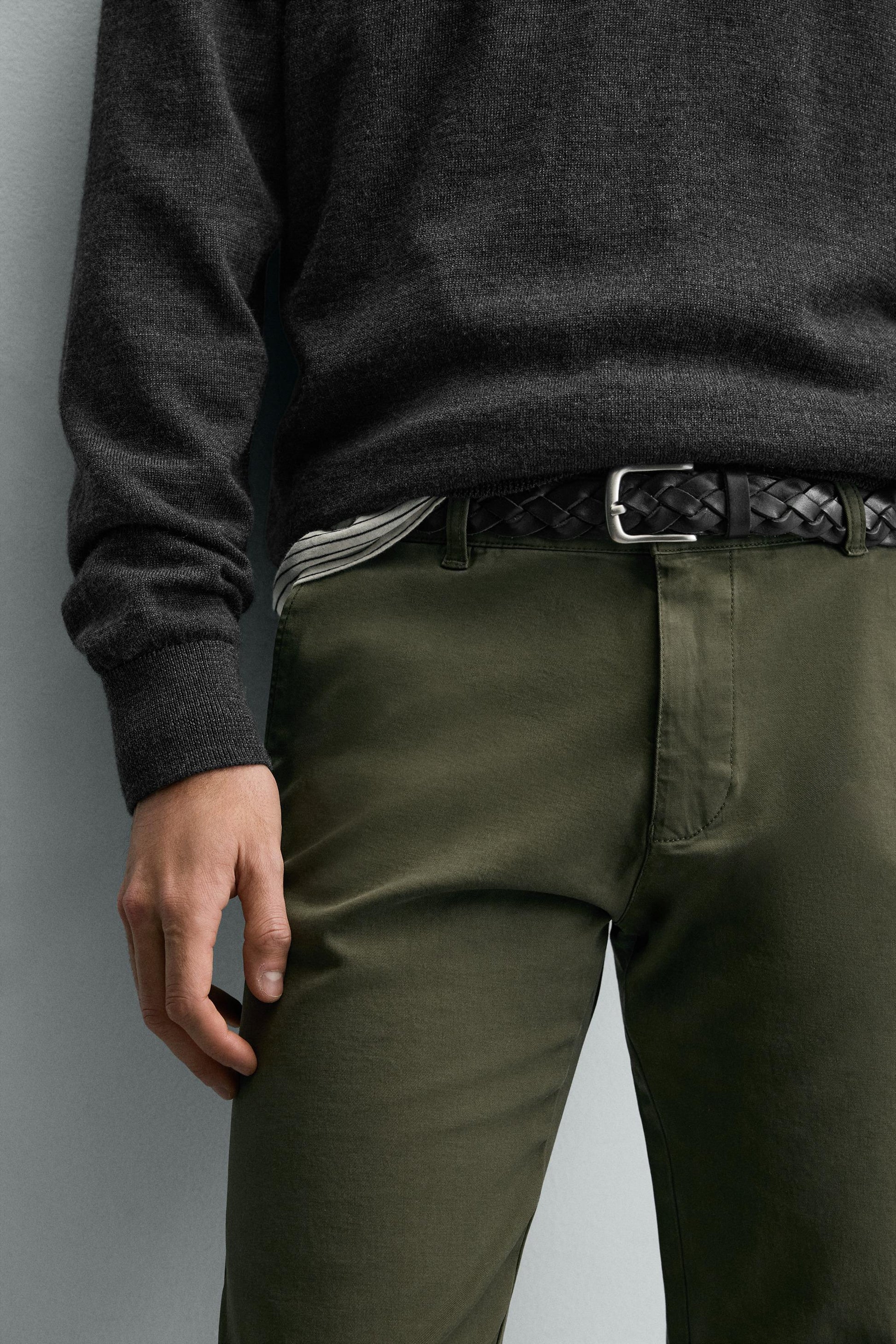 CALÇAS CHINO SKINNY FIT