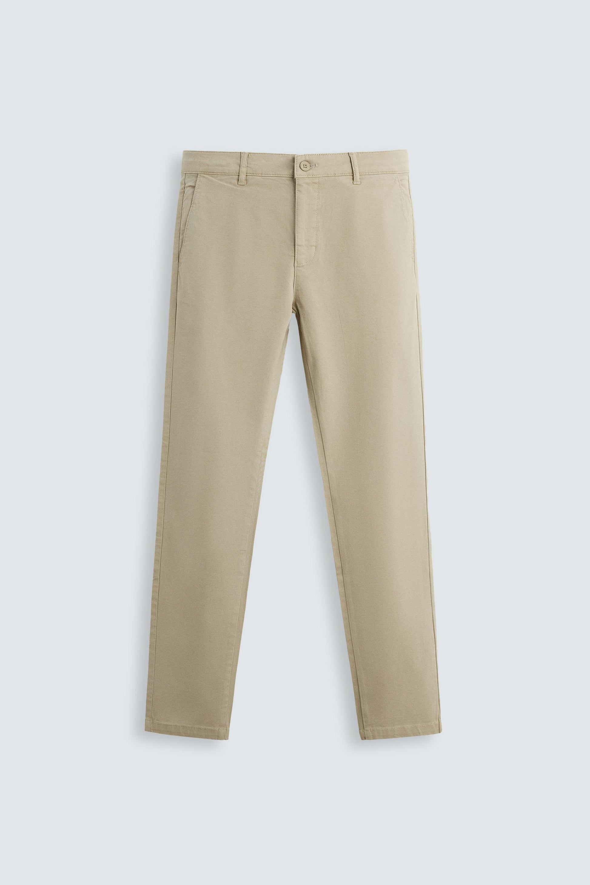 CALÇAS CHINO SKINNY FIT