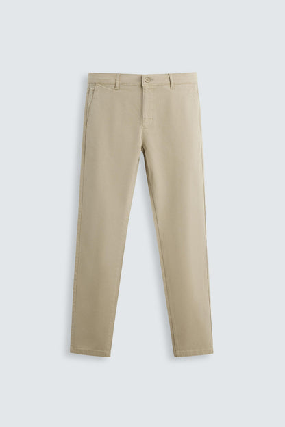 CALÇAS CHINO SKINNY FIT