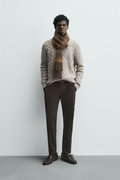 CALÇAS CHINO SKINNY FIT