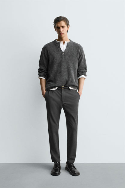CALÇAS SLIM FIT CONFORT