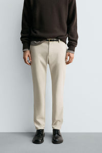 CALÇAS SLIM FIT CONFORT