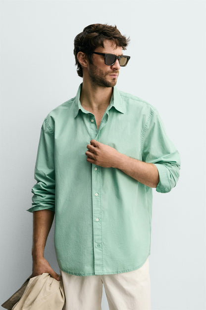 CAMISA LAVADA REGULAR FIT