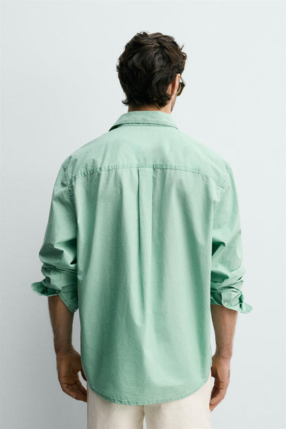 CAMISA LAVADA REGULAR FIT