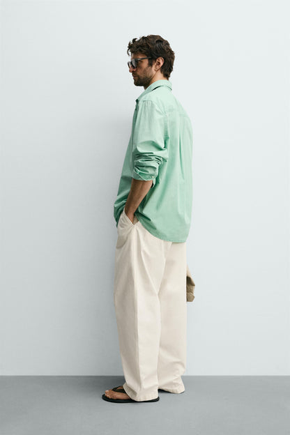 CAMISA LAVADA REGULAR FIT