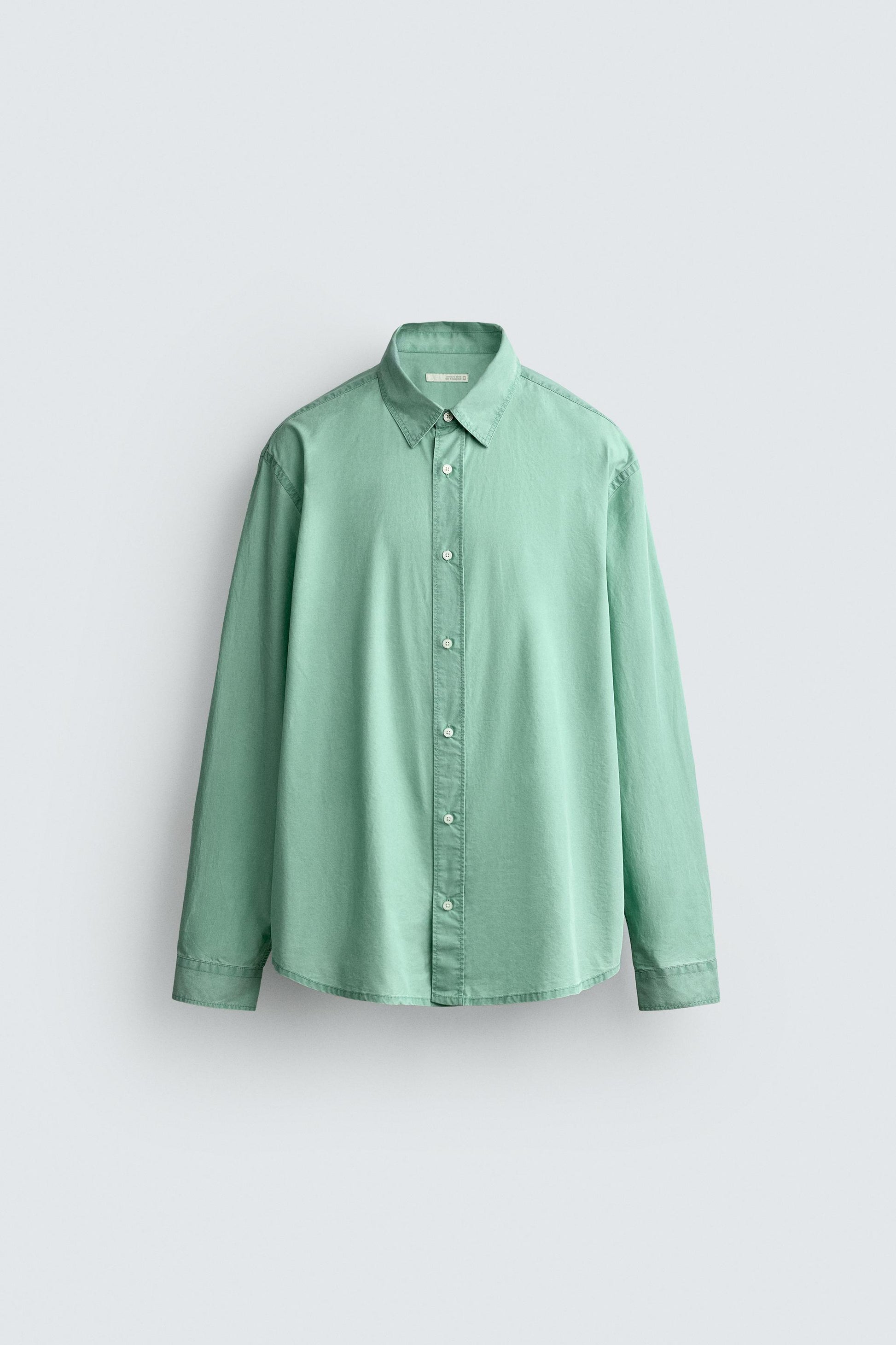 CAMISA LAVADA REGULAR FIT