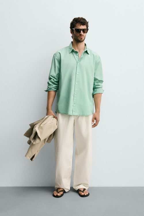 CAMISA LAVADA REGULAR FIT