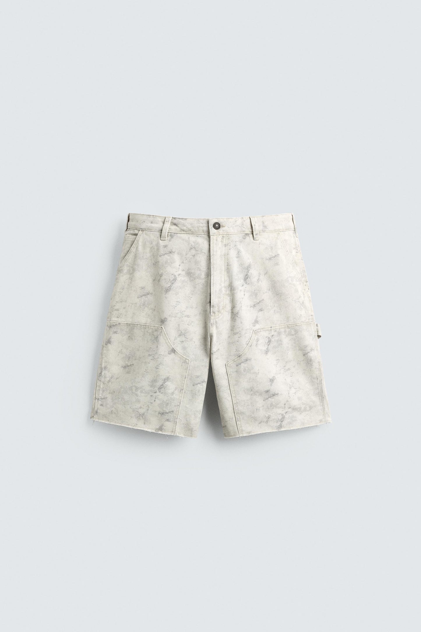 CALÇÕES BERMUDA RELAXED FIT BOLSO DE CARPINTEIRO