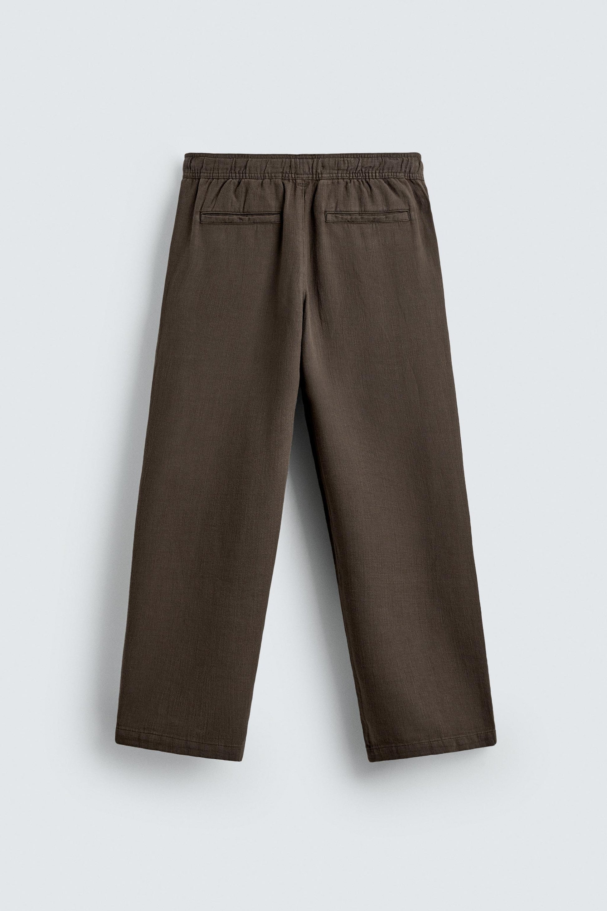 CALÇAS RELAXED FIT COM ESTRUTURA
