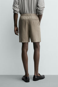 CALÇÕES BERMUDA REGULAR FIT ESTRUTURA