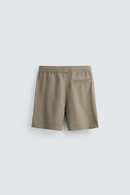 CALÇÕES BERMUDA REGULAR FIT ESTRUTURA