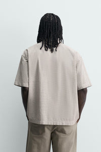 CAMISA RELAXED FIT XADREZ COM TEXTO