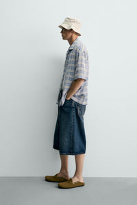 CAMISA JACQUARD QUADRADOS