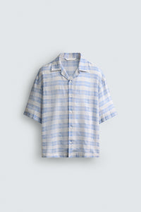 CAMISA JACQUARD QUADRADOS