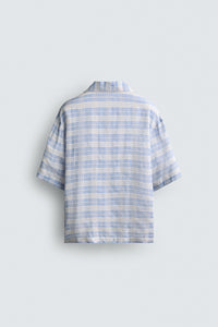 CAMISA JACQUARD QUADRADOS