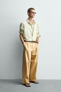 CAMISA FLUIDA DE ESTRUTURA RELAXED FIT