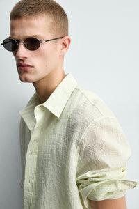 CAMISA FLUIDA DE ESTRUTURA RELAXED FIT