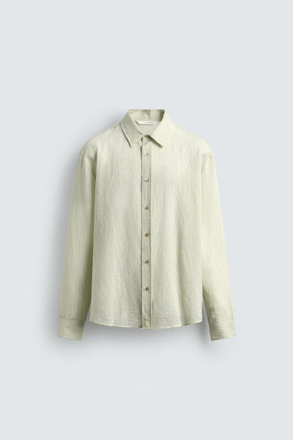 CAMISA FLUIDA DE ESTRUTURA RELAXED FIT