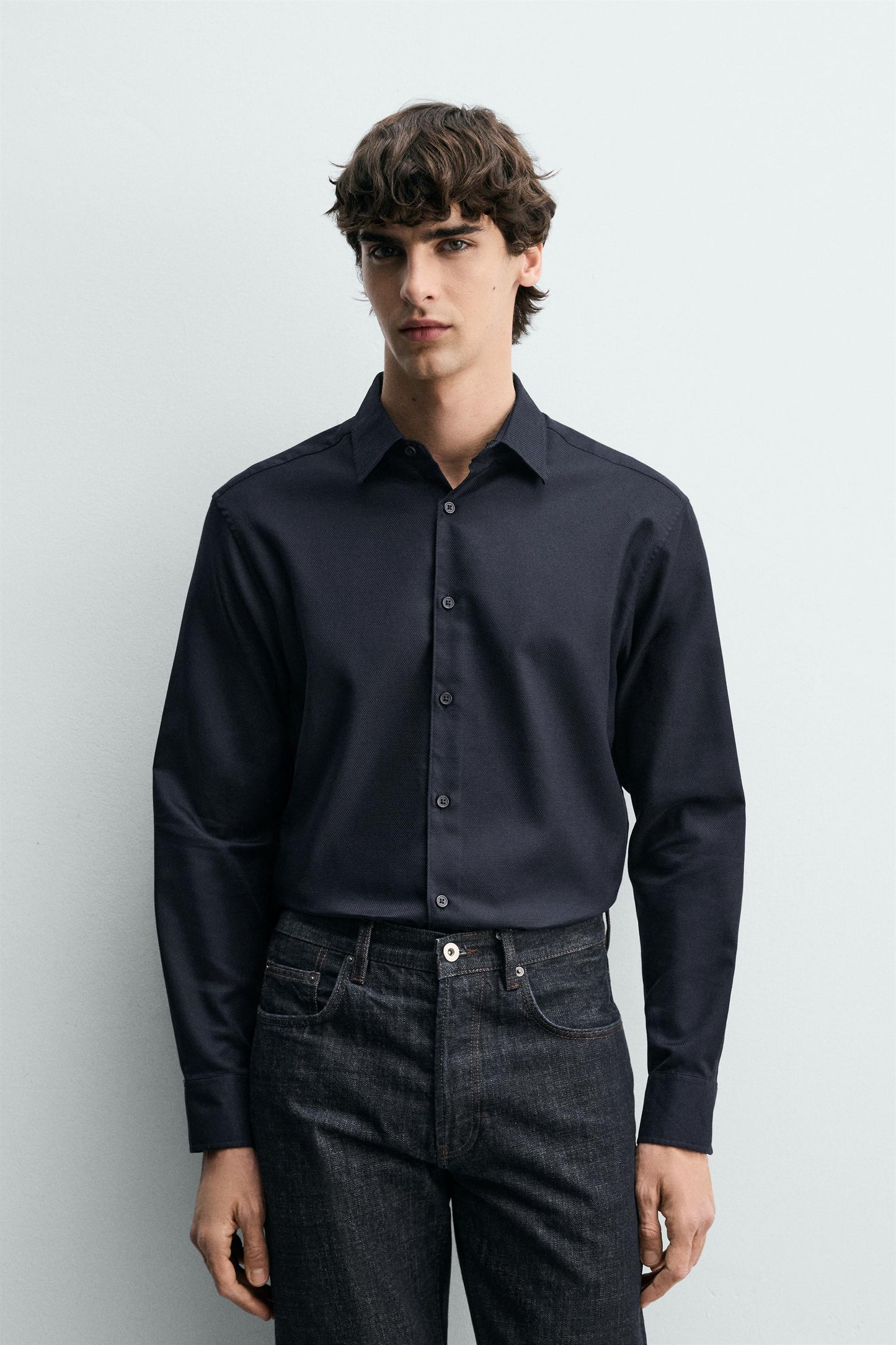 CAMISA COM ESTRUTURA EASY CARE