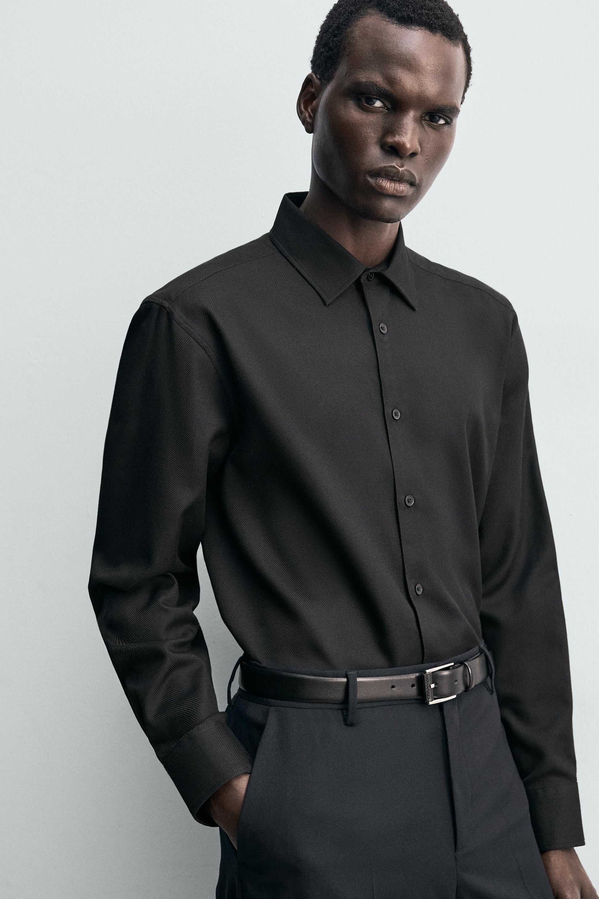 CAMISA COM ESTRUTURA EASY CARE