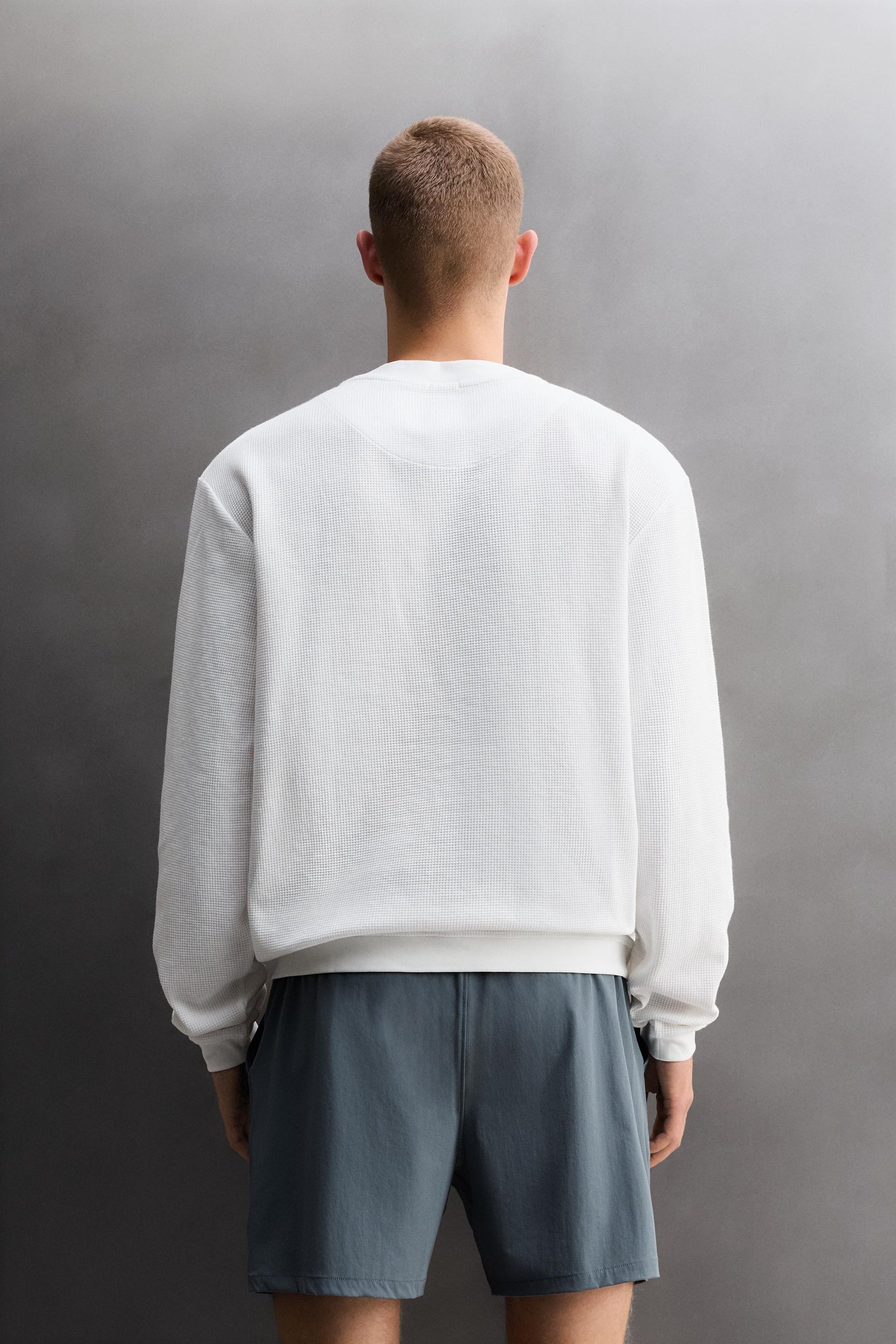 SWEATSHIRT DE TREINO CREWNECK WAFFLE