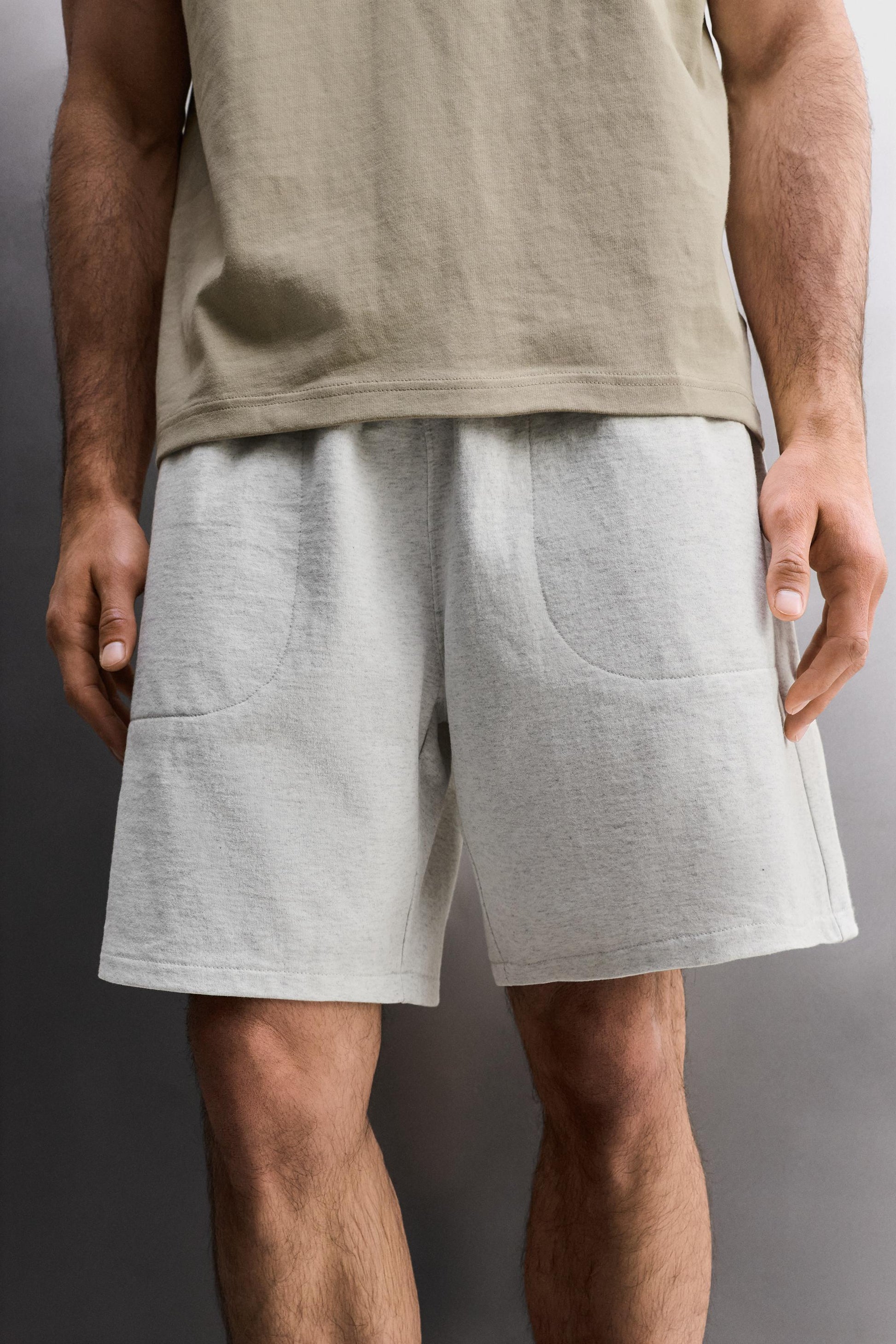 CALÇÕES JOGGER DE ALGODÃO 9"