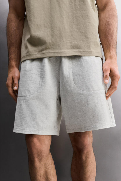 CALÇÕES JOGGER DE ALGODÃO 9"